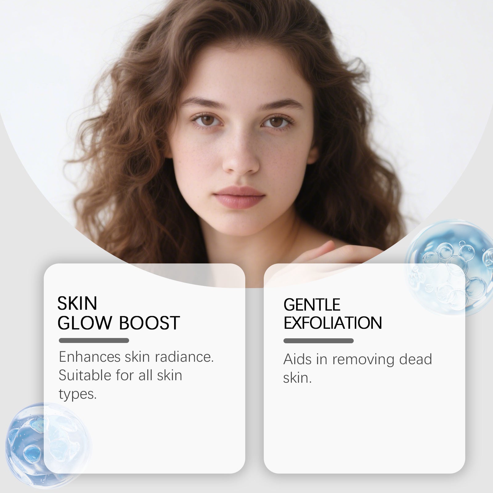 Gentle Facial Cleanser & Moisturizing Serum for Soft, Smooth, and Hydrated Skin